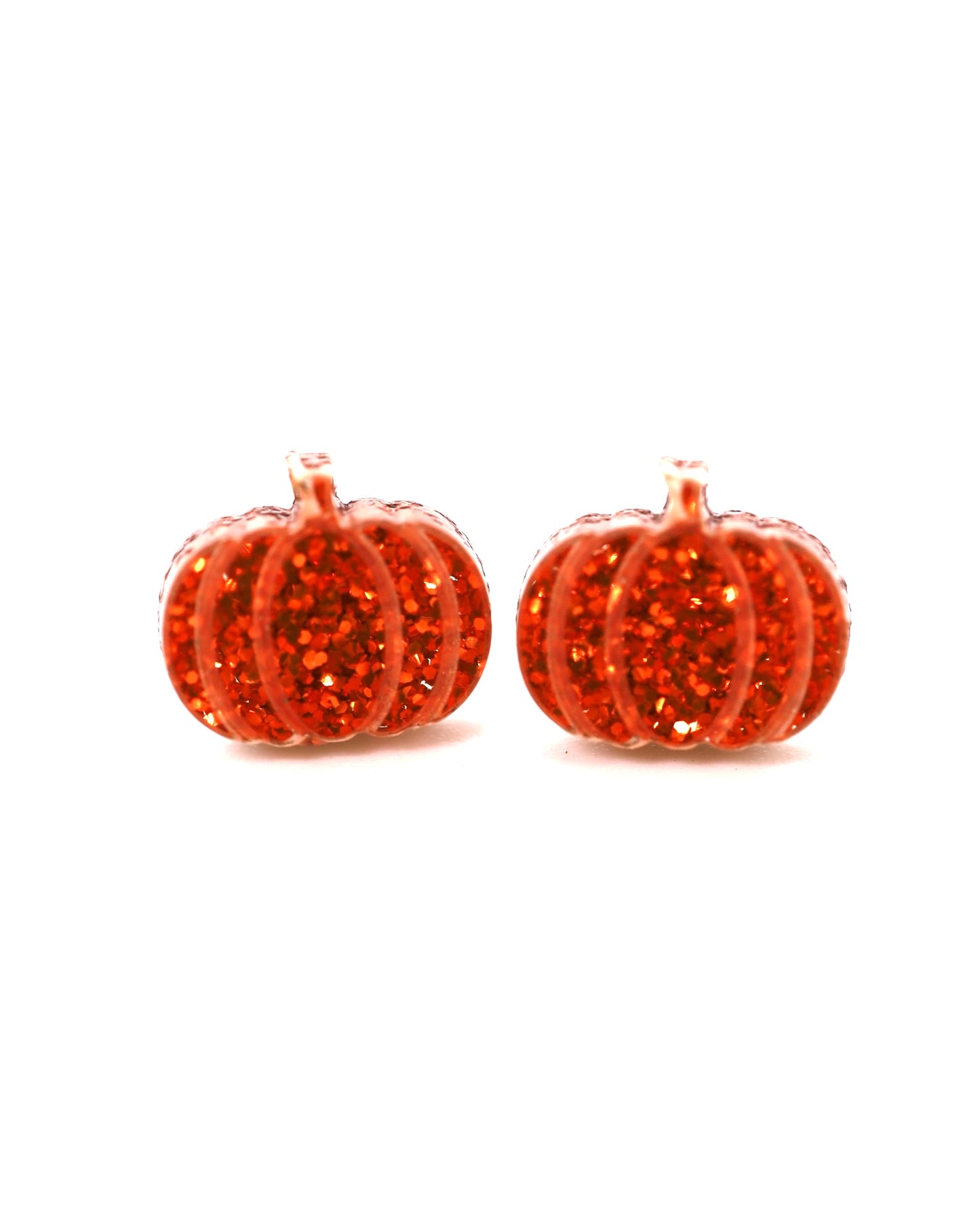 Pumpkin Stud Earrings