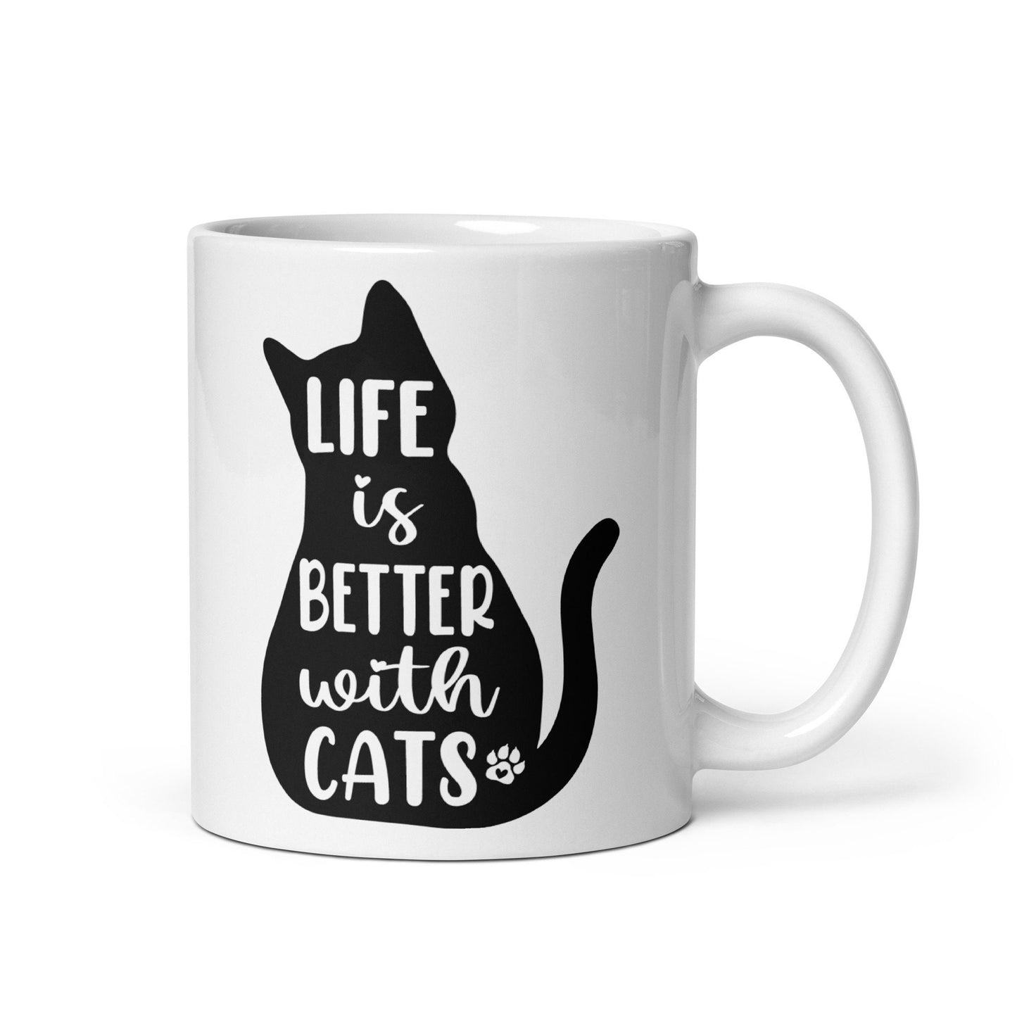 Life Is Better With Cats Mug