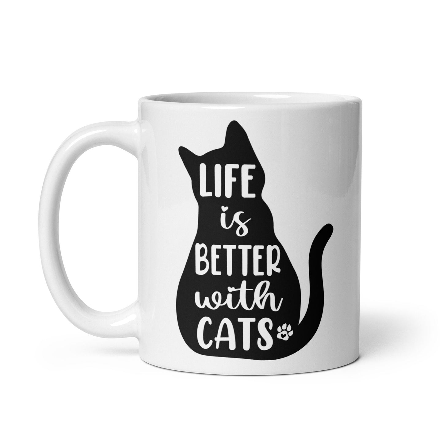 Life Is Better With Cats Mug