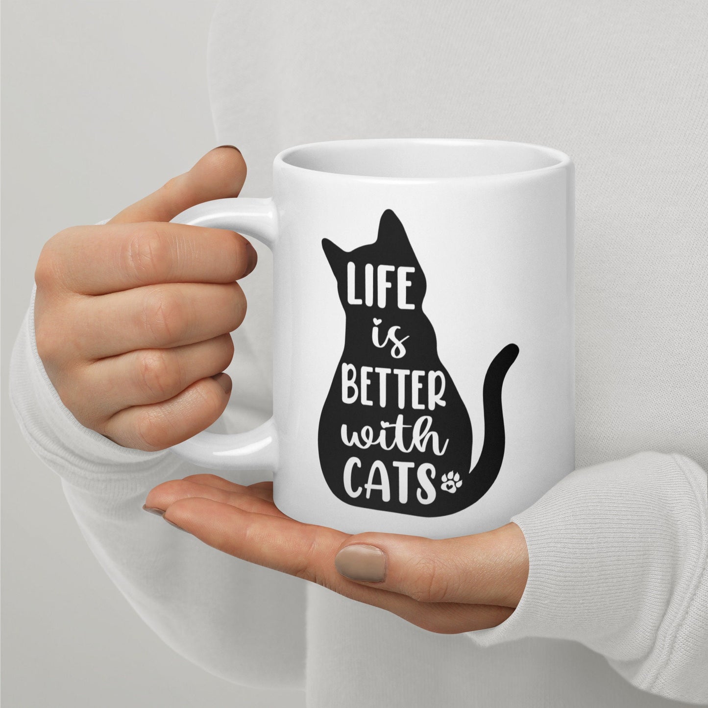 Life Is Better With Cats Mug