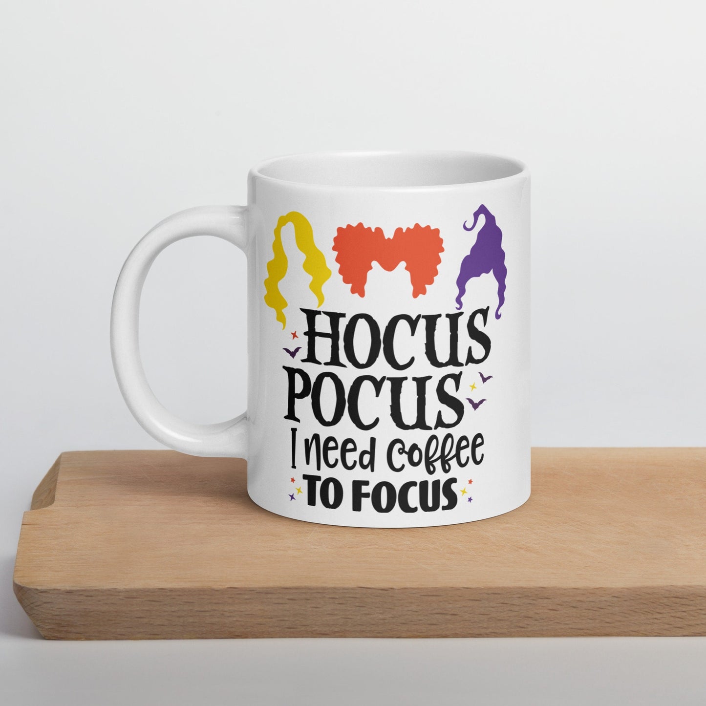 Hocus Pocus I Need Coffee To Focus Mug