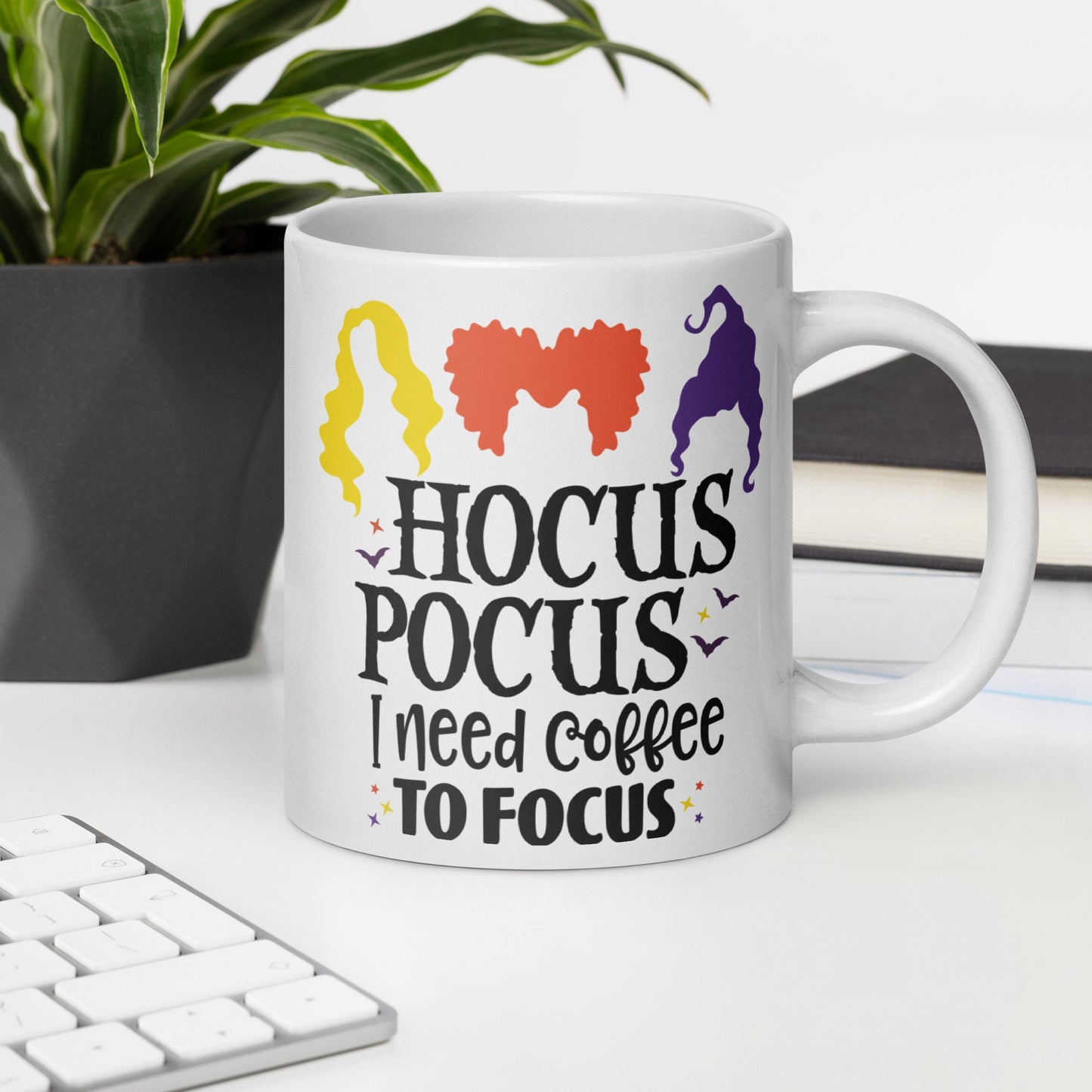 Hocus Pocus I Need Coffee To Focus Mug