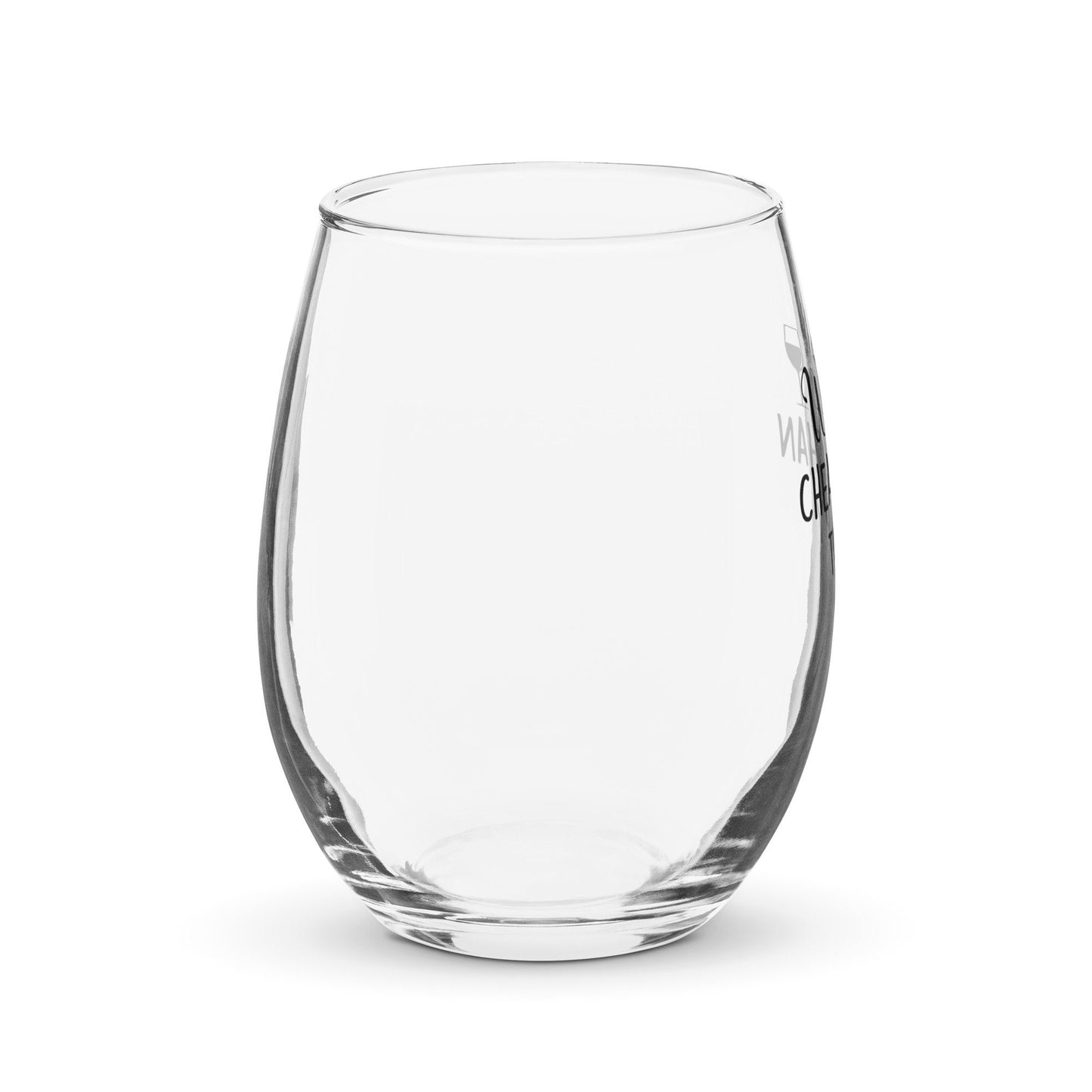 Wine Cheaper Than Therapy Stemless Wine Glass