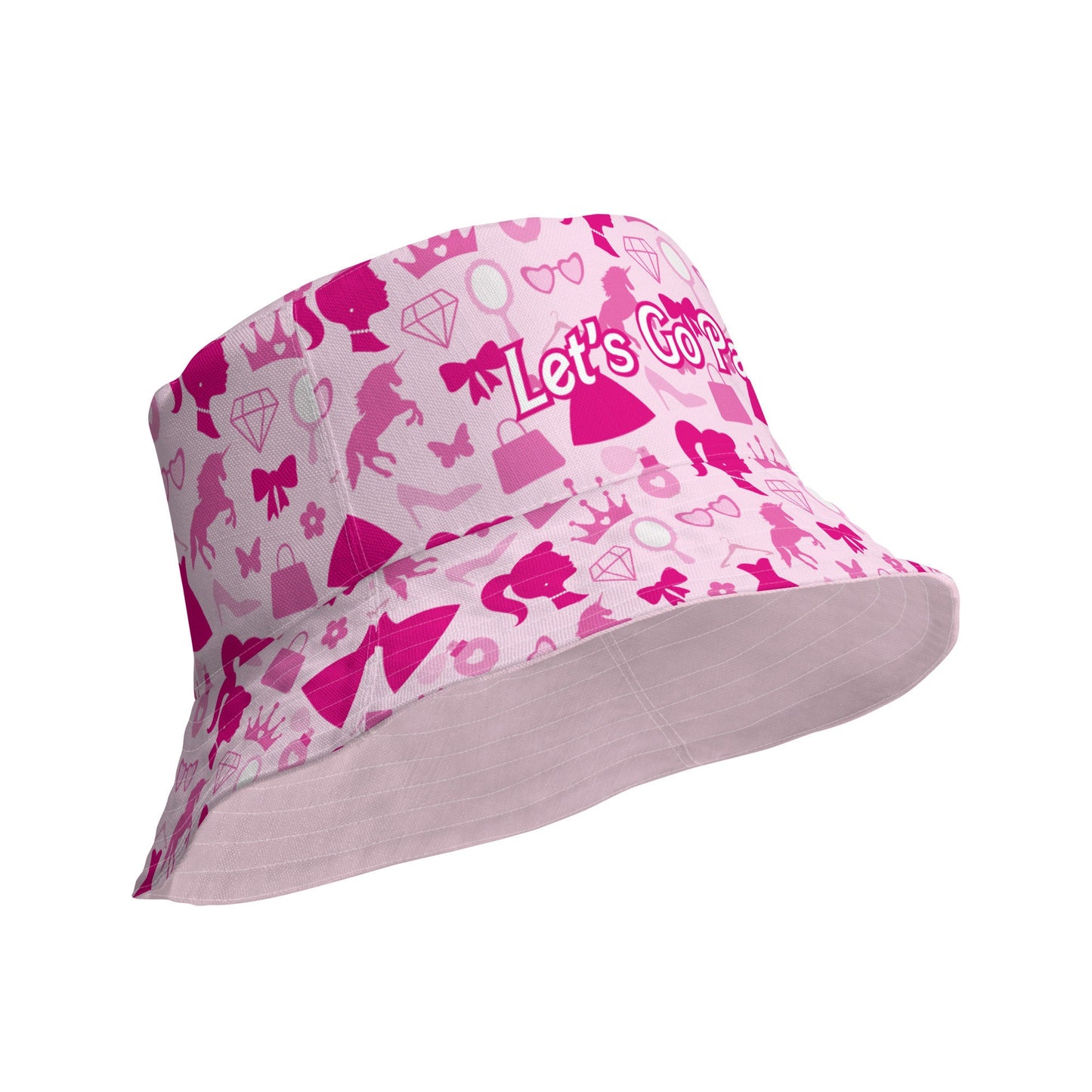 Let's Go Party Reversible Bucket Hat