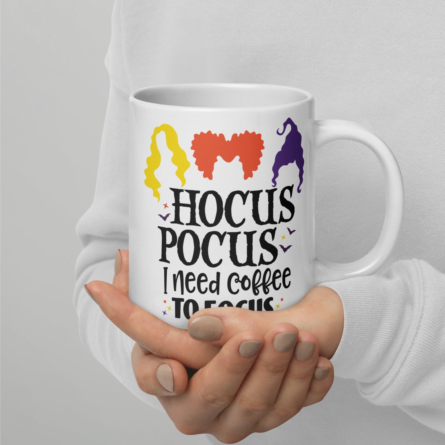 Hocus Pocus I Need Coffee To Focus Mug