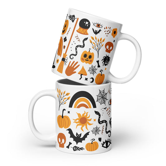 Boho Halloween Mug