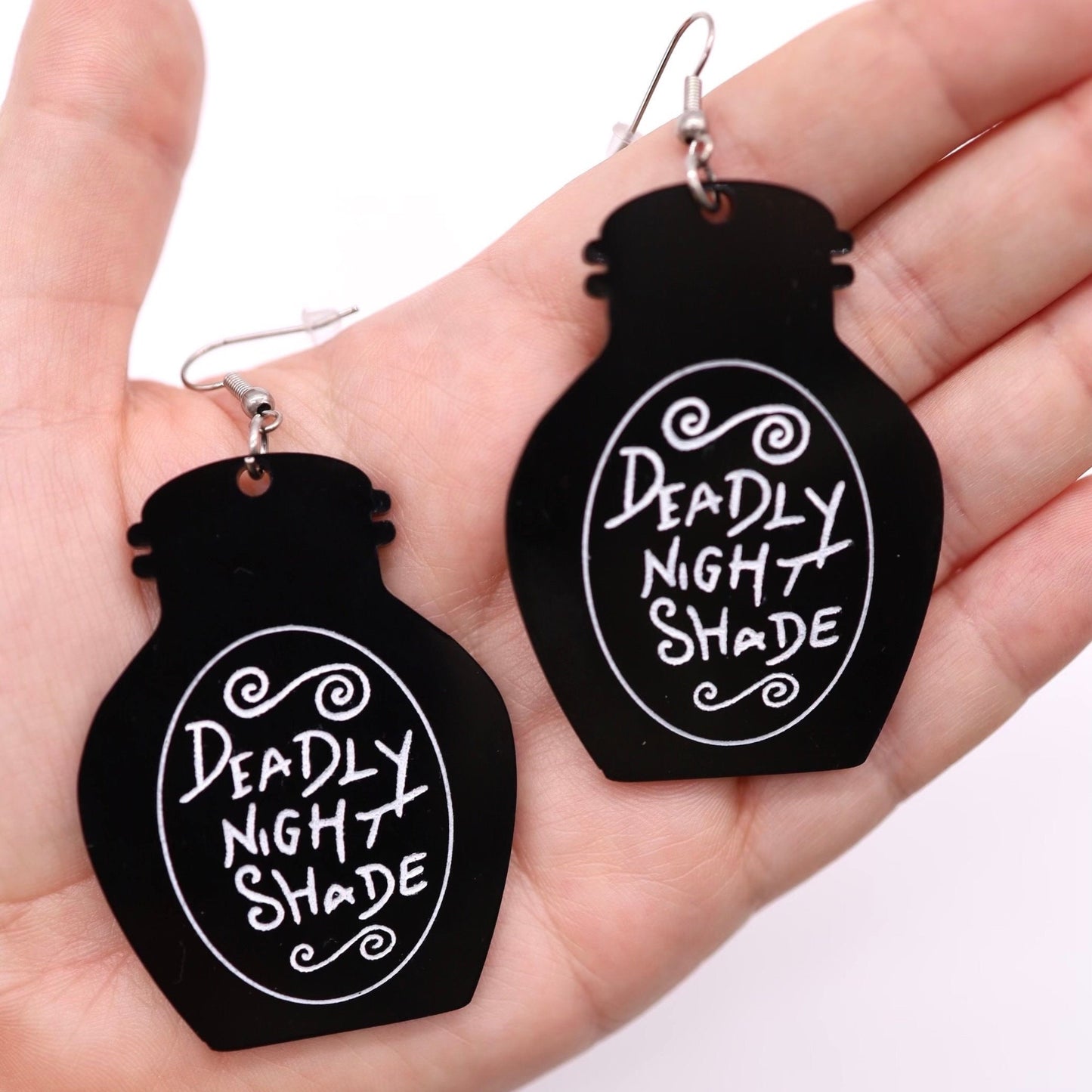 Deadly Night Shade Earrings