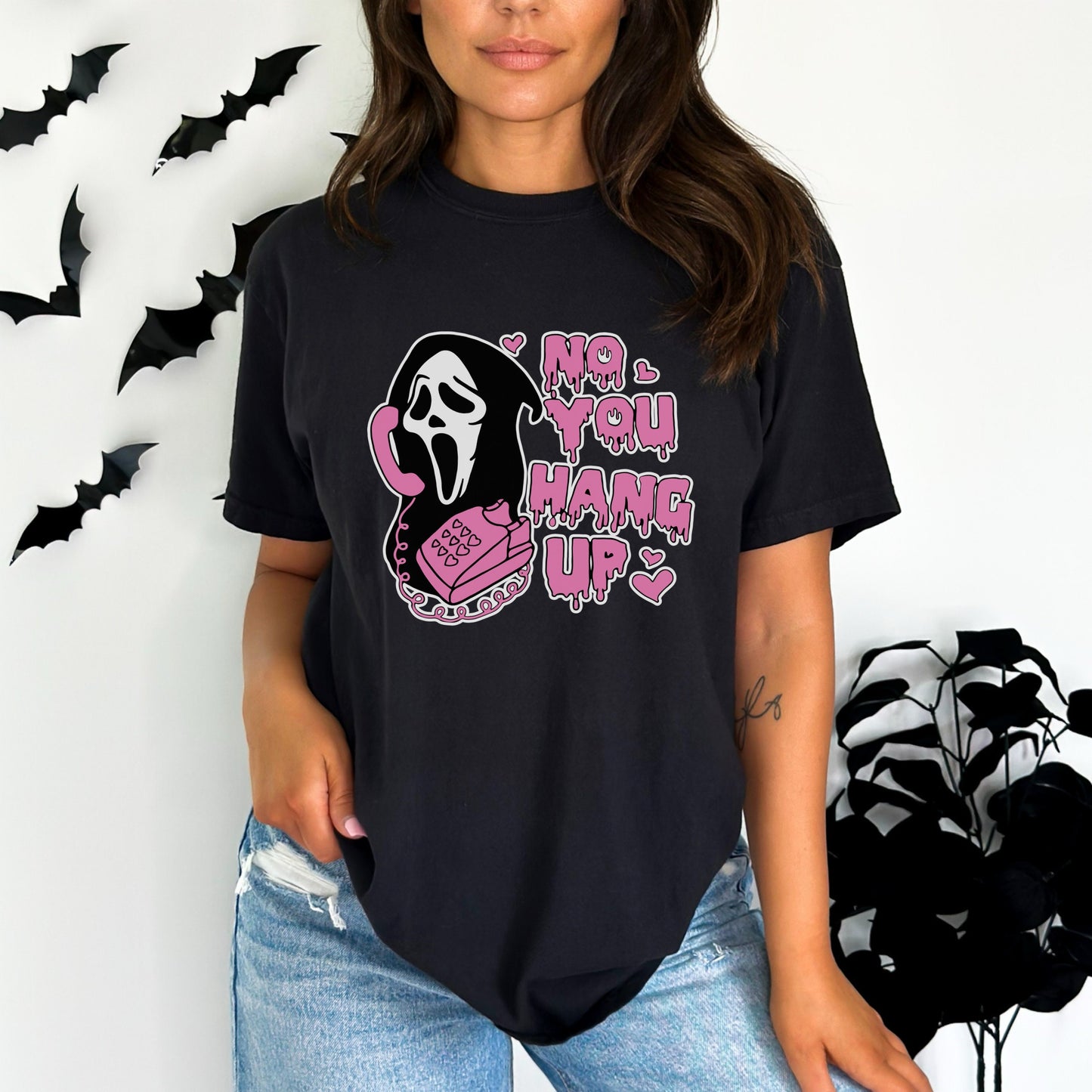 No You Hang Up Ghost Face Sweatshirt, Hoodie or T-Shirt