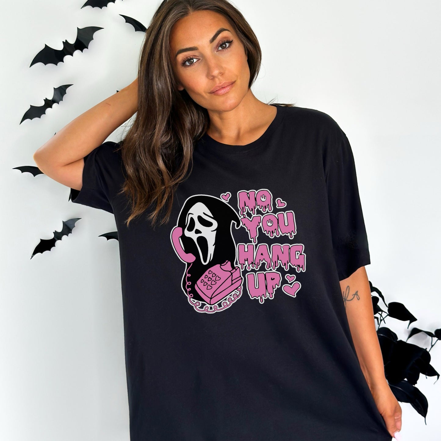 No You Hang Up Ghost Face Sweatshirt, Hoodie or T-Shirt